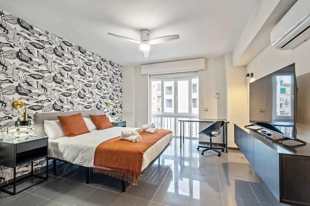 Apartmán Piso En Atarazanas Màlaga Španělsko